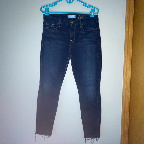 7 For All Mankind Denim - 7 For All Mankind Distressed Jean Jeggings Size 29